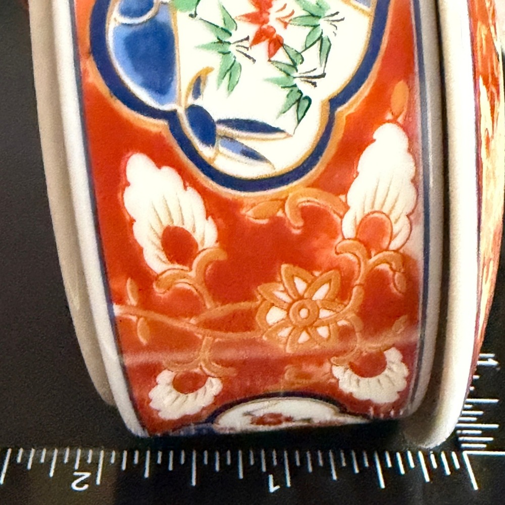 Vintage Takahashi Trinket Box Imari Porcelain Japan - Picture 10 of 11